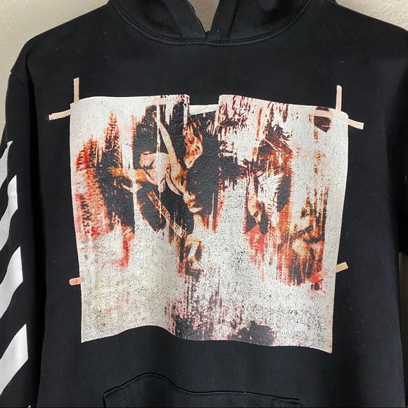 Off White Fallen Angels Jacket Size XL - Picture 4 of 10